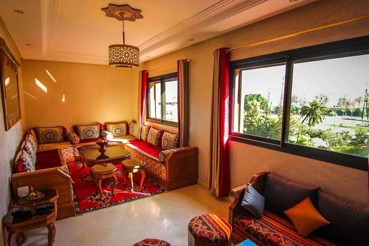 Apartment Charmant Appartement 80 M2, Piscine, Wifi, Ascenseur, Parking - Calme Absolu Marrakesh