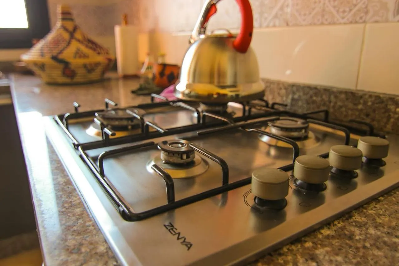 Charmant Appartement 80 M2, Piscine, Wifi, Ascenseur, Parking - Calme Absolu Marrakesh