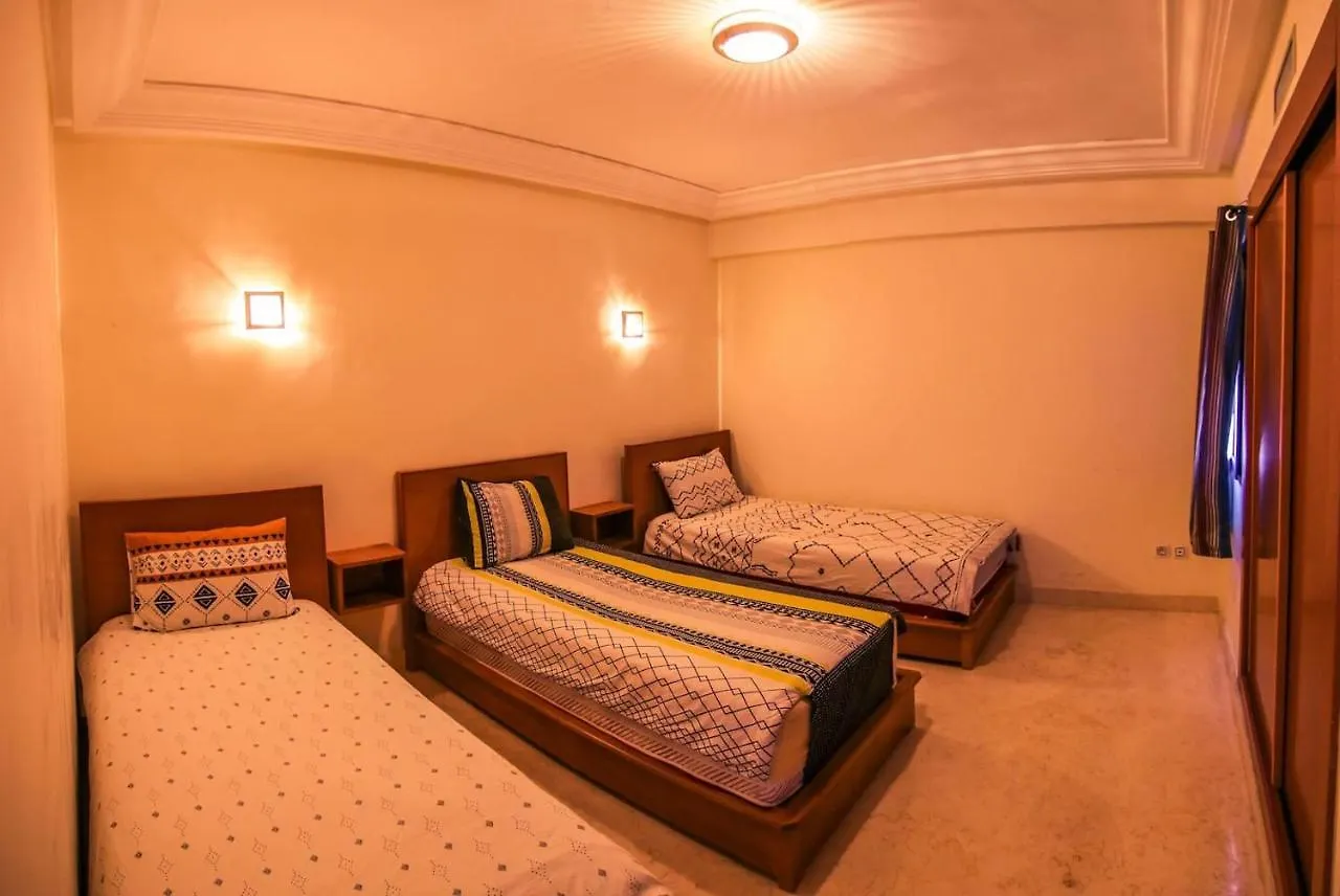 Charmant Appartement 80 M2, Piscine, Wifi, Ascenseur, Parking - Calme Absolu Marrakesh