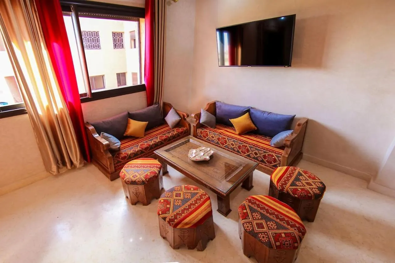 Apartment Charmant Appartement 80 M2, Piscine, Wifi, Ascenseur, Parking - Calme Absolu Marrakesh